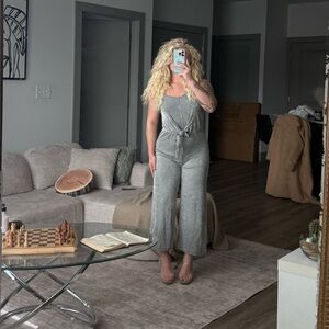 Stylish Gray Jumpsuit